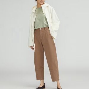 Everlane utility barrel pant size 4